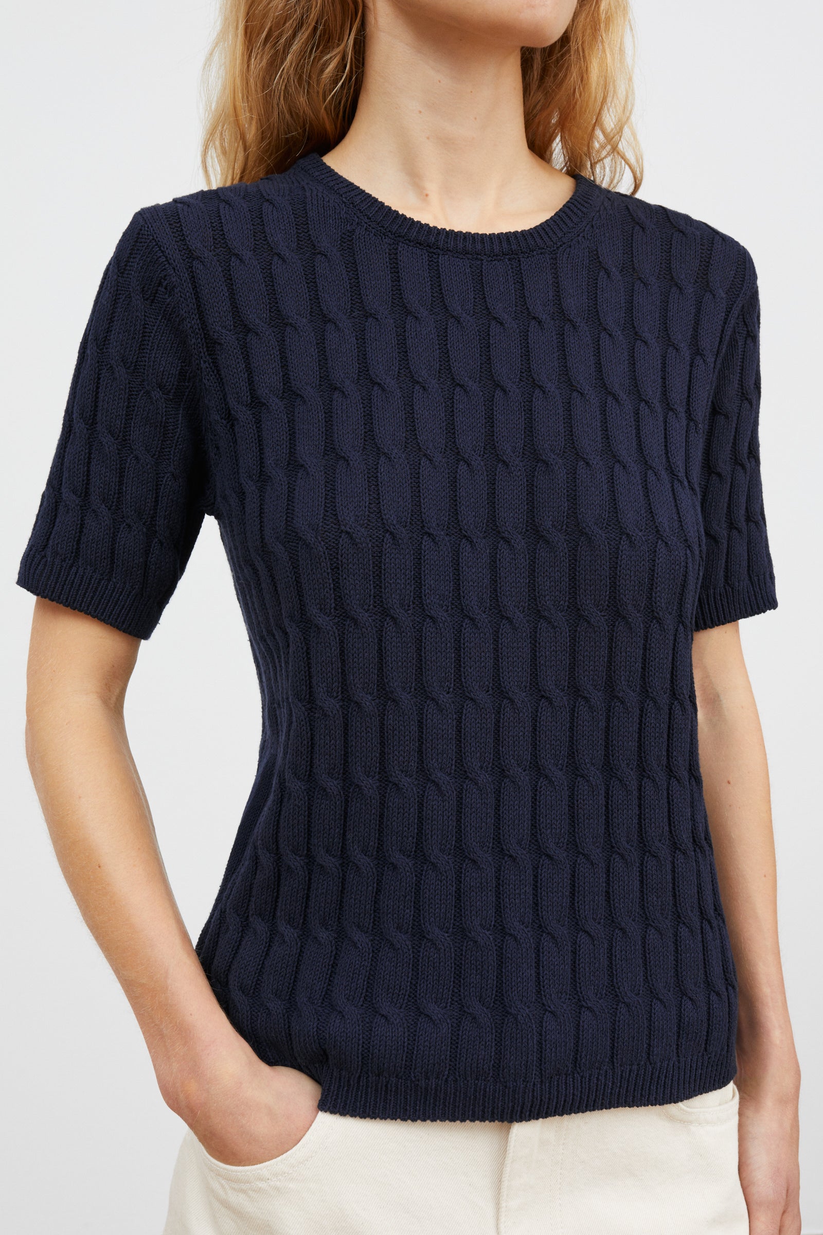 Skall Studio Cathrine tee Jumper Dark navy